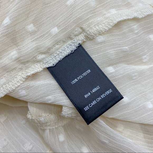 Torrid Women’s Plus Size Cream Tiered Ruffle Open Kimono Clip Dot Size 2X, 3X 4X - Picture 13 of 13